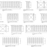 Architectural drawings of various residential structural engineering projects.